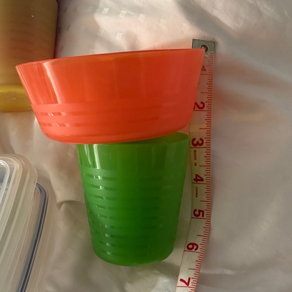 Make offer! IKEA Kalas Bowls Cup Set of 6 each; 2 Sistema covered containers - Picture 9 of 11